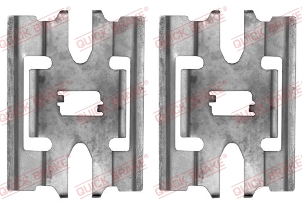 Kit d'accessoires, plaquette de frein a disque