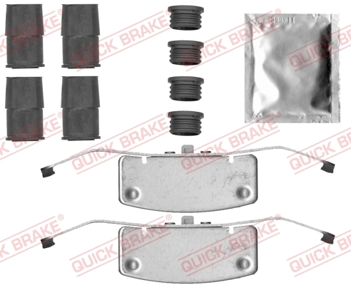 Kit d'accessoires, plaquette de frein a disque