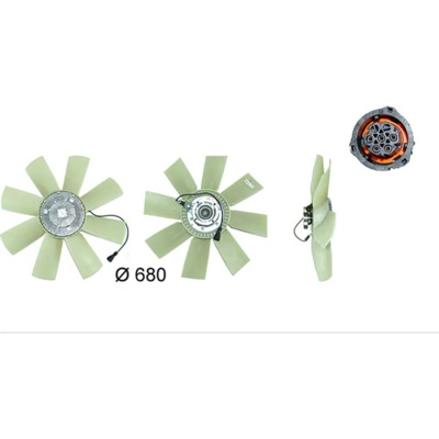 Ventilateur, refroidissement du moteur MAHLE CFF 439 000P