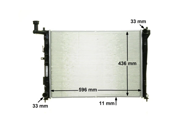 Radiateur, refroidissement du moteur MAHLE CR 1118 000P