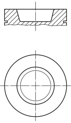 Piston MAHLE 227 PI 00113 000