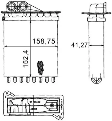 Système de chauffage MAHLE AH 169 000P
