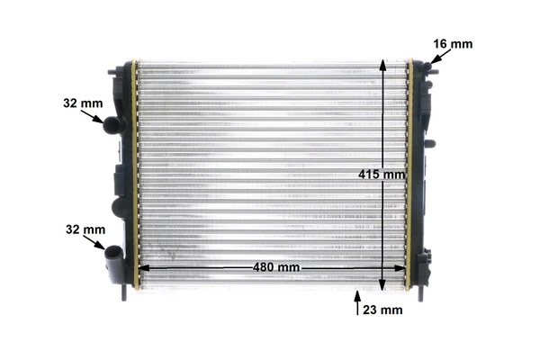 Radiateur, refroidissement du moteur MAHLE CR 605 000S