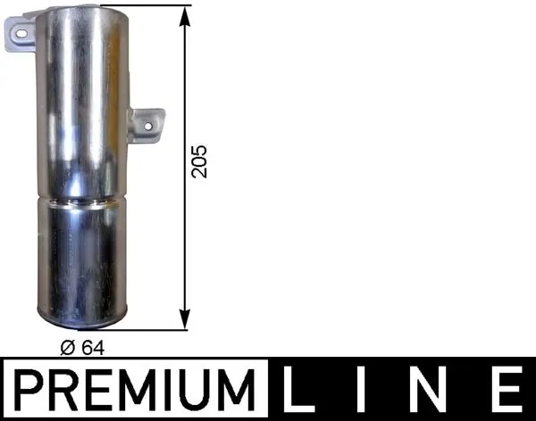 Filtre déshydratant, climatisation MAHLE AD 91 000P