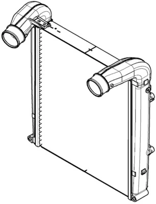 Intercooler, échangeur MAHLE CI 456 000P