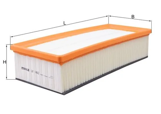 MAHLE LX1482 — Фільтр повітряний