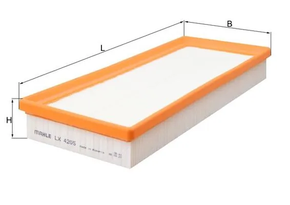 MAHLE LX4205 — Фільтр повітряний