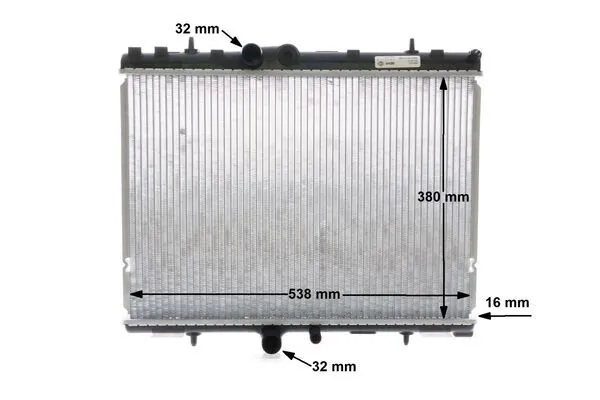 Radiateur, refroidissement du moteur MAHLE CR 1501 000S