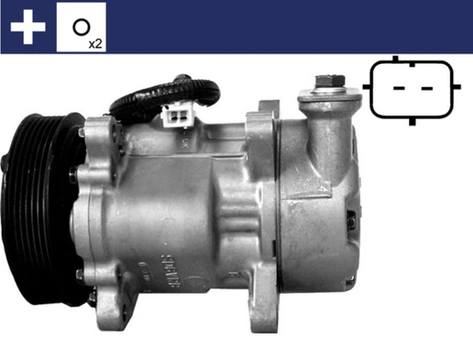 Compresseur, climatisation MAHLE ACP 1095 000S
