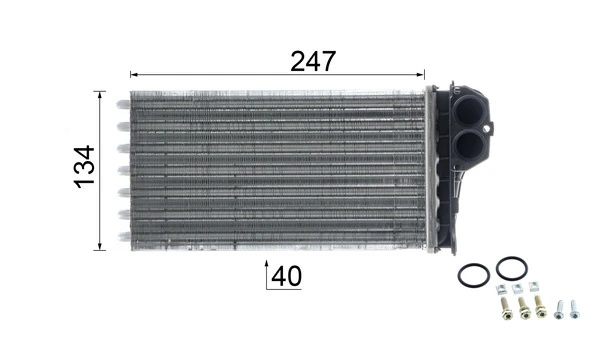 Système de chauffage MAHLE AH 88 000P