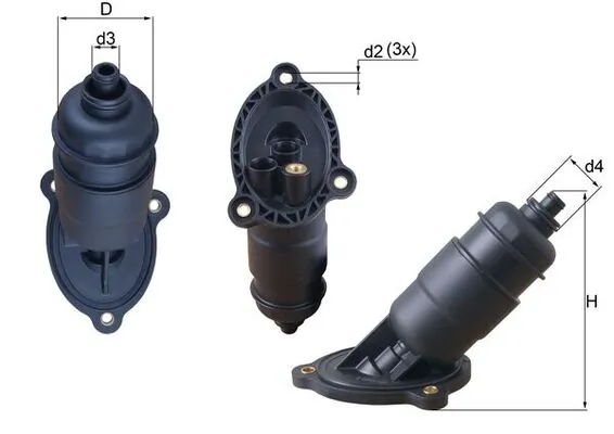 MAHLE HX155 — Фільтр АКПП