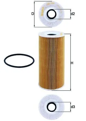 MAHLE OX366D