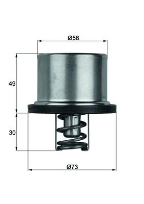 Thermostat, liquide de refroidissement