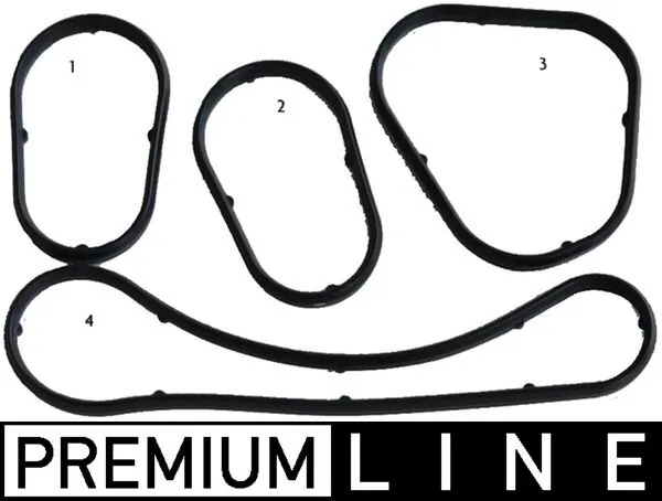 Kit de joints, radiateur d''huile MAHLE CX 44 000P