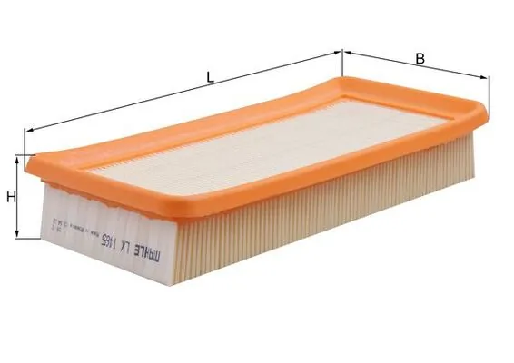 MAHLE LX1465 — Фільтр повітряний