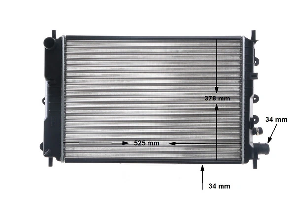 Radiateur, refroidissement du moteur MAHLE CR 1142 000S