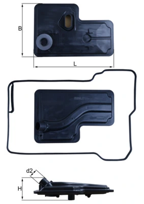 MAHLE HX270D — Фільтр АКПП
