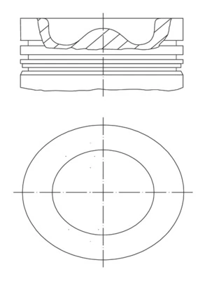 Piston MAHLE 009 99 00