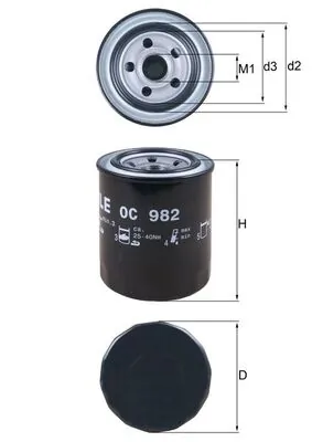 MAHLE OC982