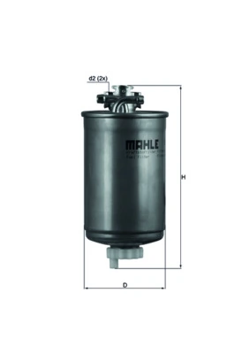 MAHLE KL75 — Фільтр паливний