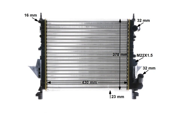 Radiateur, refroidissement du moteur MAHLE CR 490 000S