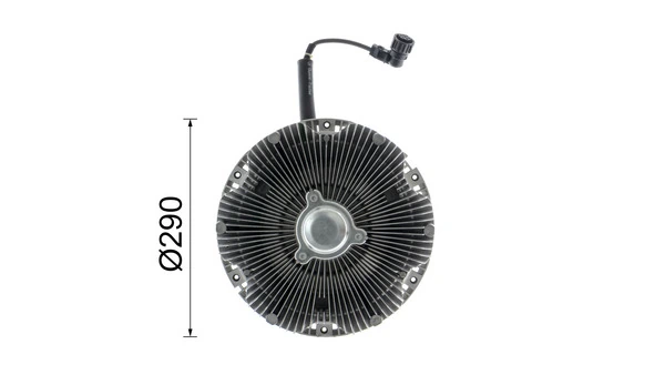 Embrayage, ventilateur de radiateur MAHLE CFC 172 000P