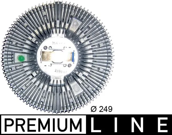 Embrayage, ventilateur de radiateur MAHLE CFC 10 000P