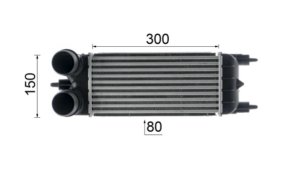 Intercooler, échangeur MAHLE CI 525 000P
