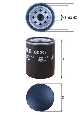 MAHLE OC203