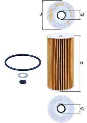 MAHLE OX424D