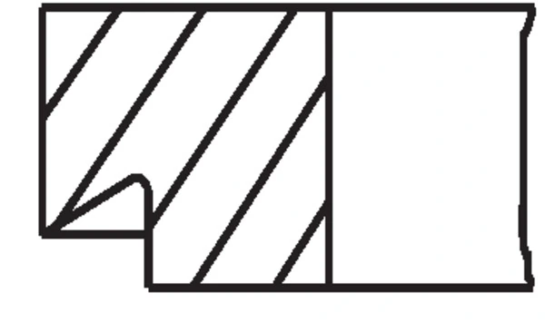 Jeu de segments de pistons MAHLE 037 76 V0