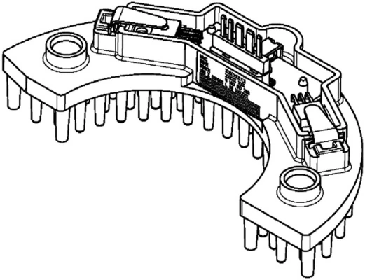 Régulateur, pulseur d'air habitacle MAHLE ABR 58 000P