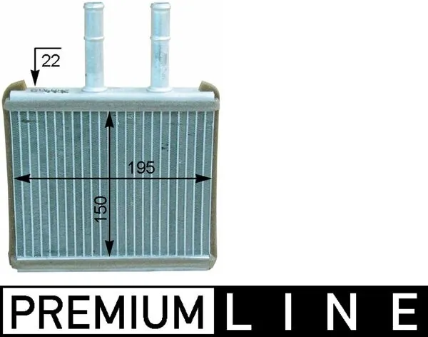 Système de chauffage MAHLE AH 206 000P