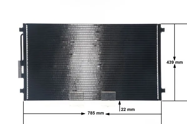 Condenseur, climatisation MAHLE AC 331 000S