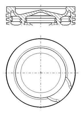 Piston MAHLE 001 PI 00194 000