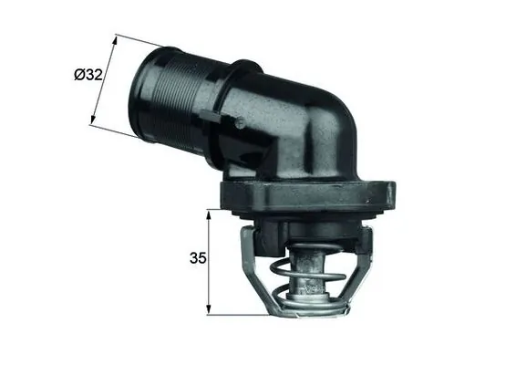 Thermostat, liquide de refroidissement MAHLE TI 181 89