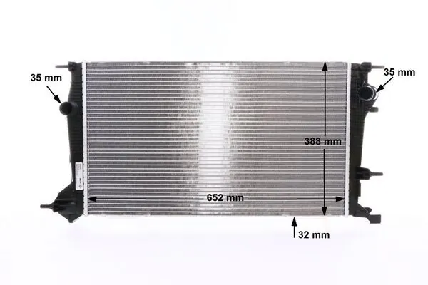 Radiateur, refroidissement du moteur MAHLE CR 24 000S
