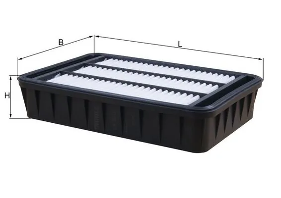 MAHLE LX2616 — Фільтр повітряний CITROEN, MITSUBISHI (вир-во Knecht-Mahle)