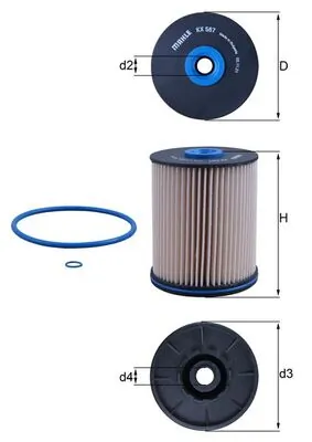 MAHLE KX567D