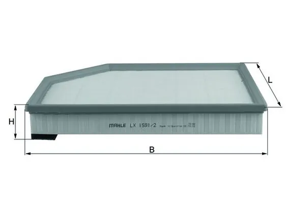 MAHLE LX1591/2