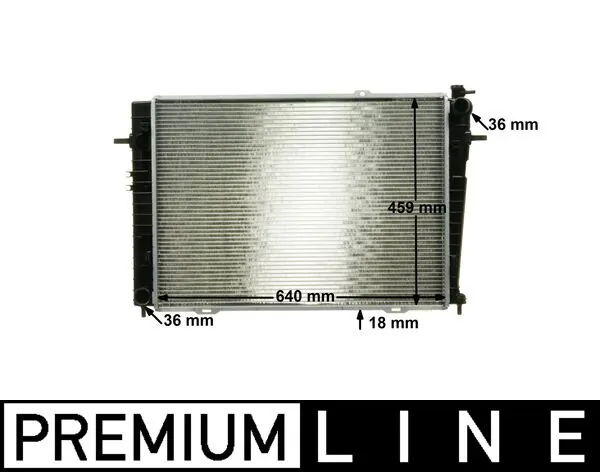 Radiateur, refroidissement du moteur MAHLE CR 1335 000P
