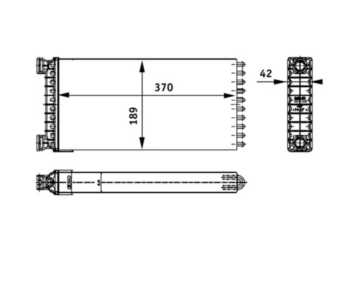 Système de chauffage MAHLE AH 130 000P
