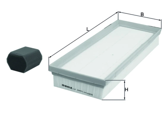 MAHLE LX3955KIT — Повітряний фільтр
