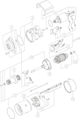 Démarreur MAHLE MS 63