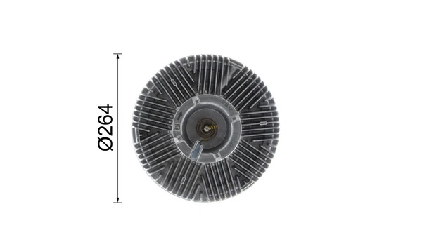 Embrayage, ventilateur de radiateur MAHLE CFC 204 000P