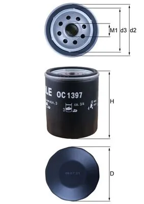 MAHLE OC1397