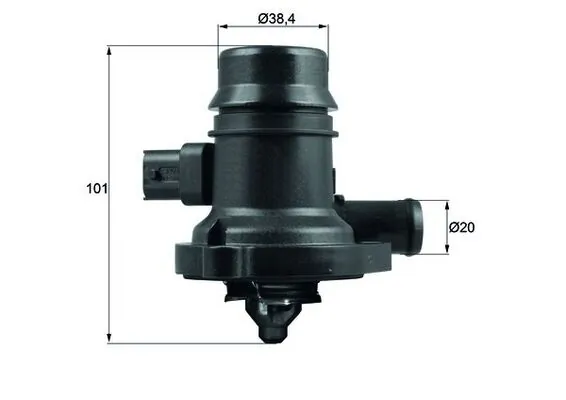 Thermostat, liquide de refroidissement MAHLE TM 36 103