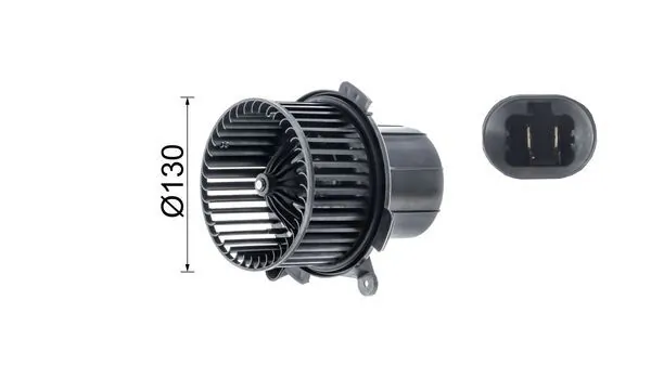 Pulseur d'air habitacle MAHLE AB 32 000P