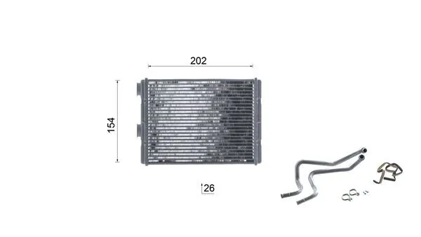 Système de chauffage MAHLE AH 327 000S