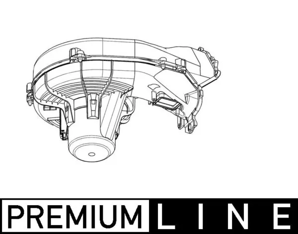Pulseur d'air habitacle MAHLE AB 29 000P